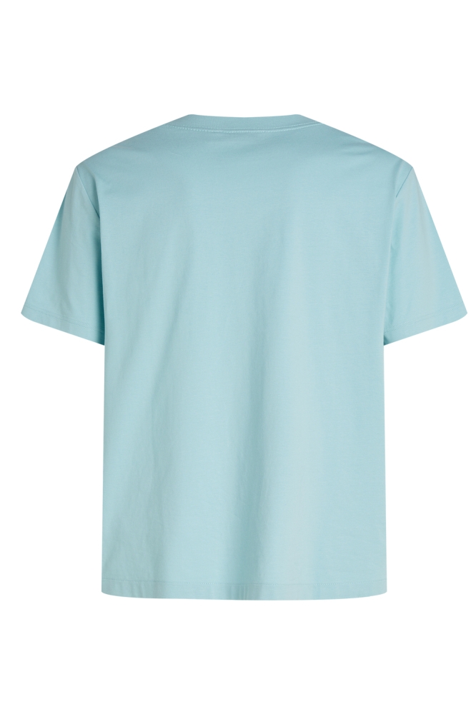 CK APPLIQUE TEE J30J327494 FRESH MINT